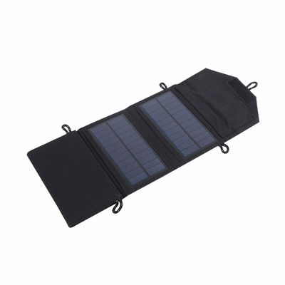 600D PVC Solar Panel Bag Portable 7 Watt Solar Charger per dispositivi di ricarica all'aperto