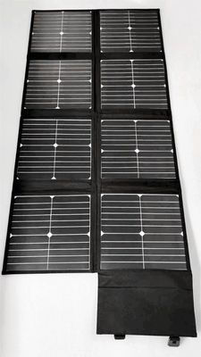 Portabile pieghevole 100W 18V pannello solare caricabatterie montaggio a terra per campeggio RV
