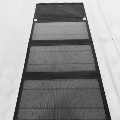 Caricabatterie solare pieghevole leggera da 18V a 21W per la ricarica di dispositivi mobili