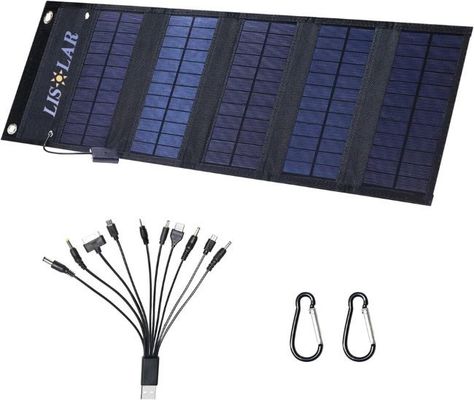 600D PVC Solar Folding Bag Portable Foldable Solar Mat per viaggi e emergenze