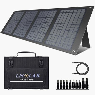 40W Portable Solar Panel Handbag Per Campeggio Autodriving Viaggi Trekking