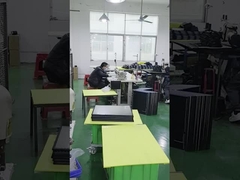 Sacchetto pieghevole solare nero con corrente a corto circuito di 13,3A e funzionalità impermeabile